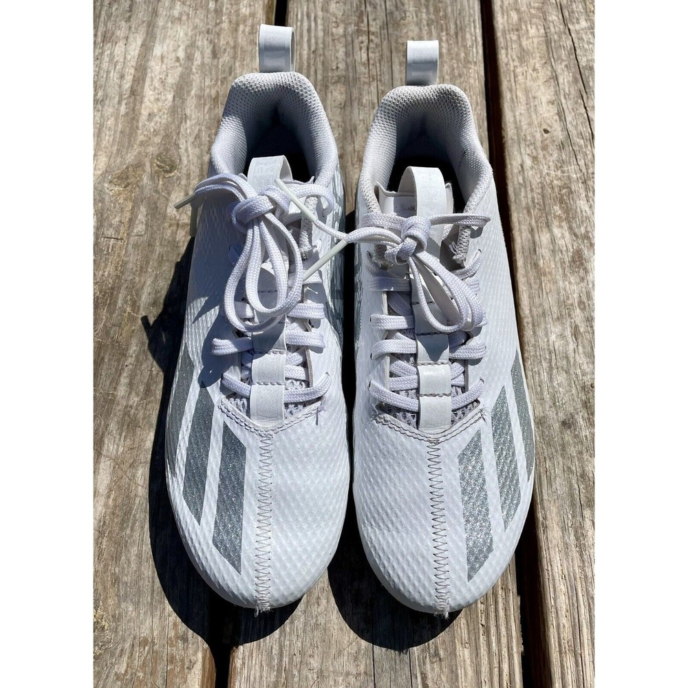 Adidas Adizero Spark J Inline Youth Size 5.5Y 'Pearlized Pack' Football Cleats